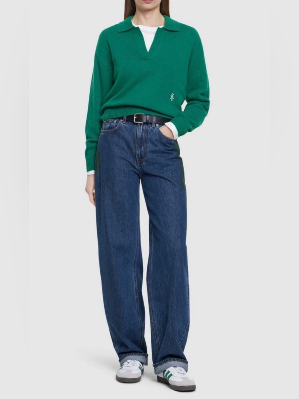 Sporty & Rich Cashmere Polo